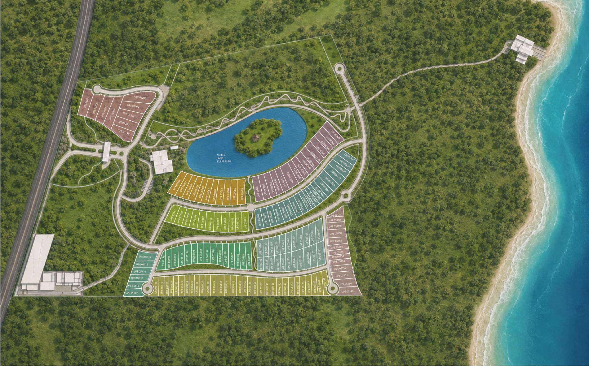 Punta Paraíso master plan